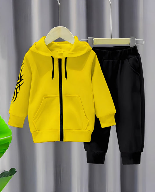 ZIPPER HOODIE & TROUSER 😍