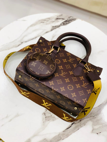 Louis Vuitton-inspired 2-piece handbag