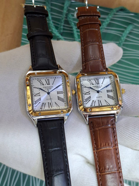 EMERALD ORIGINAL WATCH QUARTZ MOMENT FAMOUS SHAPE SENTOS MODEL