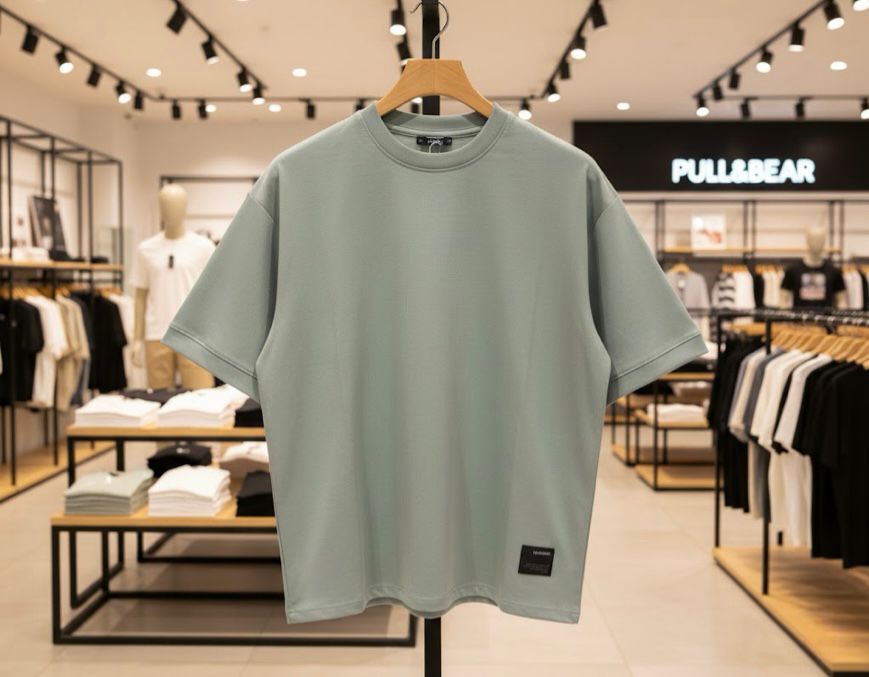 Oversized Cuban nylon shirt from Pull&Bear