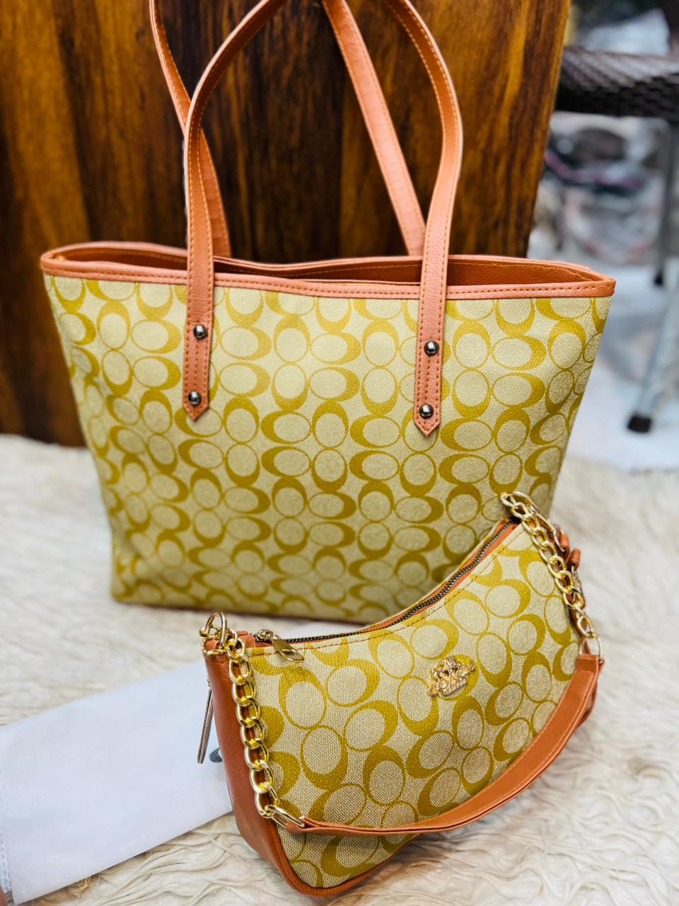 Combo Offer ! Coach Hand Bag + Crossbag