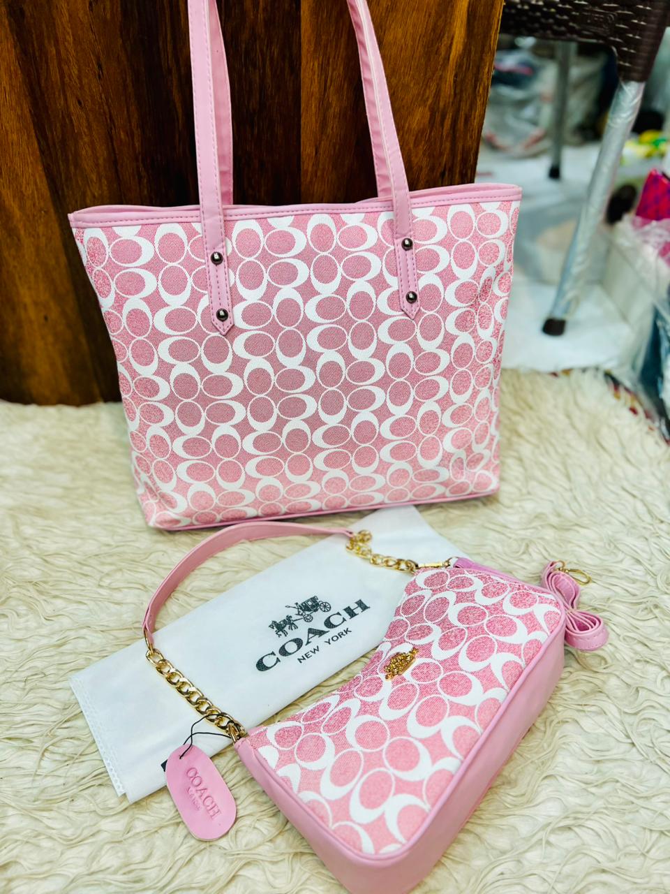 Combo Offer ! Coach Hand Bag + Crossbag