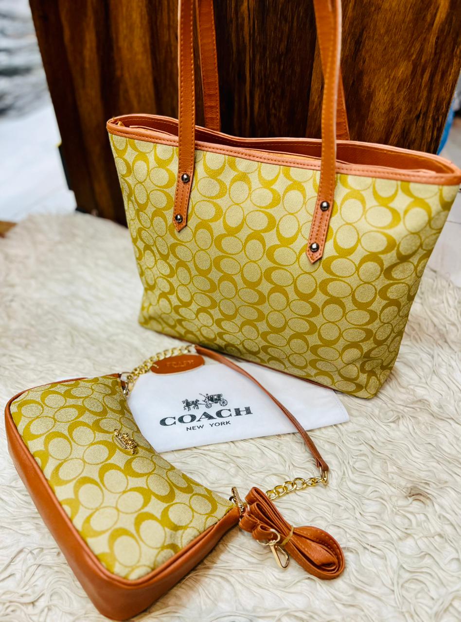 Combo Offer ! Coach Hand Bag + Crossbag