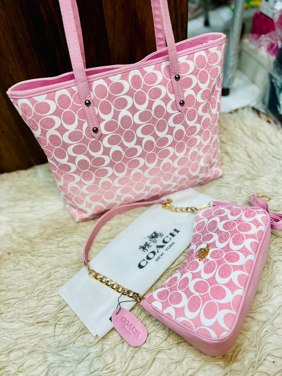 Combo Offer ! Coach Hand Bag + Crossbag