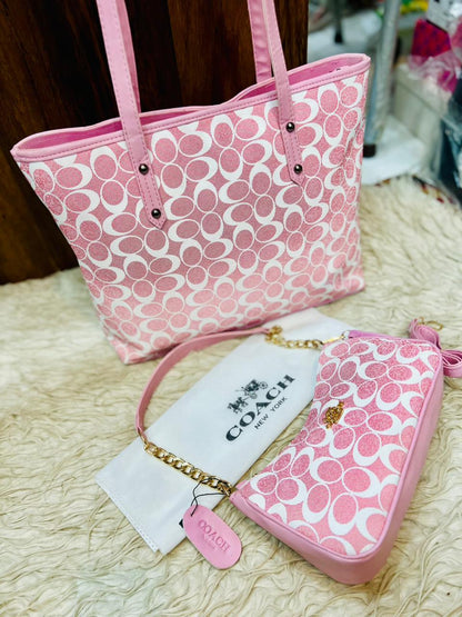 Combo Offer ! Coach Hand Bag + Crossbag