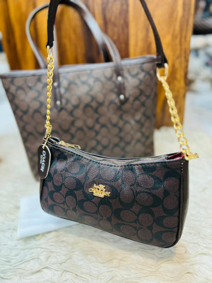 Combo Offer ! Coach Hand Bag + Crossbag