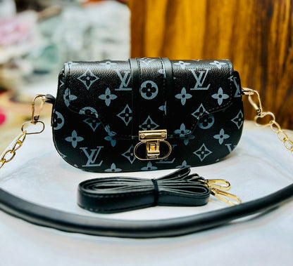 Girls crossbody with beautiful long strap and short strap AAA QUALITY