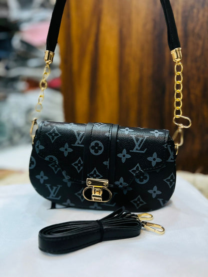 Girls crossbody with beautiful long strap and short strap AAA QUALITY