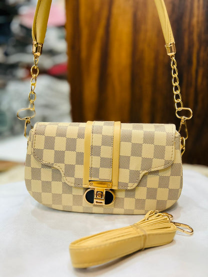 Girls crossbody with beautiful long strap and short strap AAA QUALITY