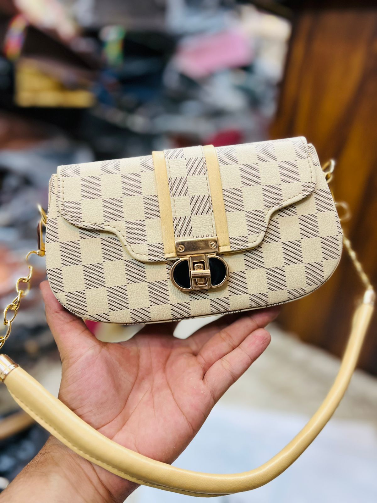 Girls crossbody with beautiful long strap and short strap AAA QUALITY