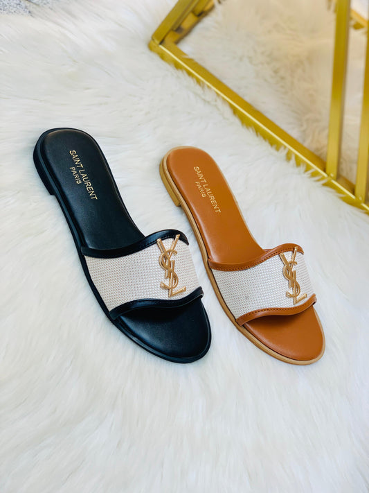 YSL Saint Laurent Jutt Slipper