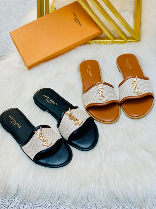 YSL Saint Laurent Jutt Slipper