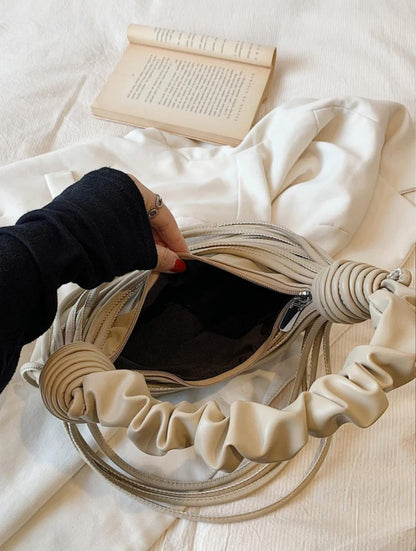 Bottega Veneta Double Knot Leather Most Demanding Cloud Bags