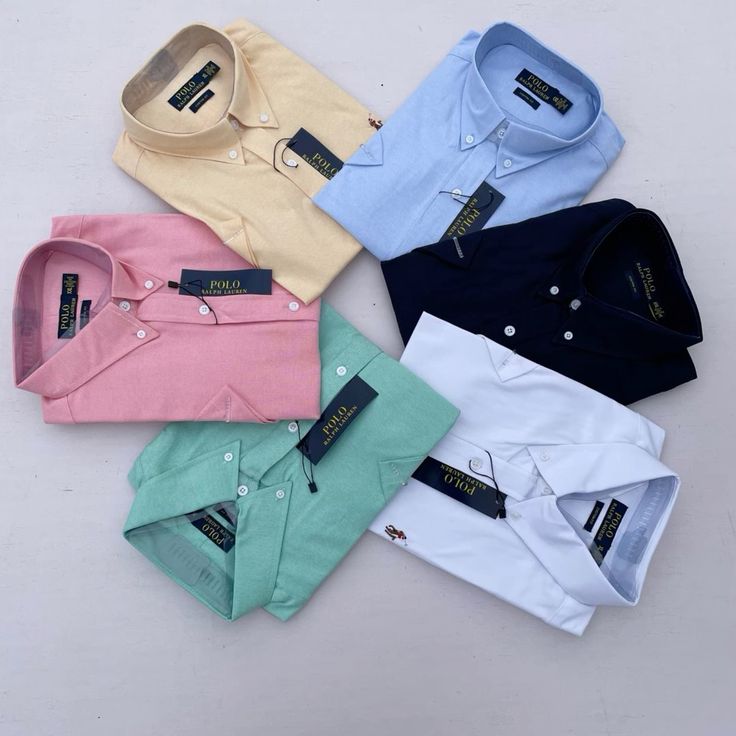 Ralph Lauren Collar Plain Shirts