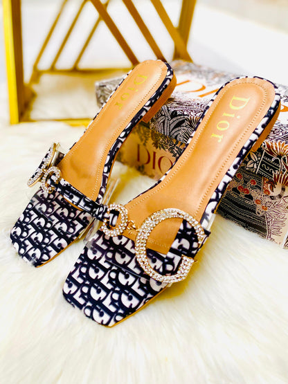 Dior D Buckle Slipper