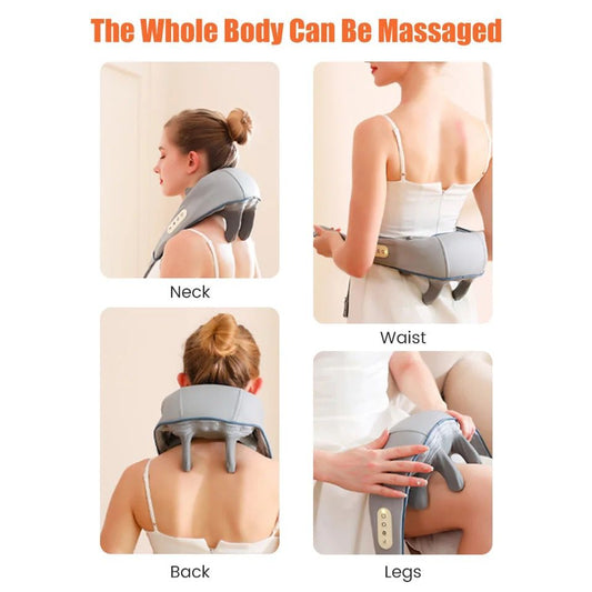 Automatic heated shoulder and neck Massager