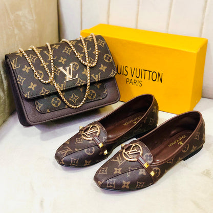 Louis Vuitton LV Shoes 👞 + LV CrossBody Bag 💼