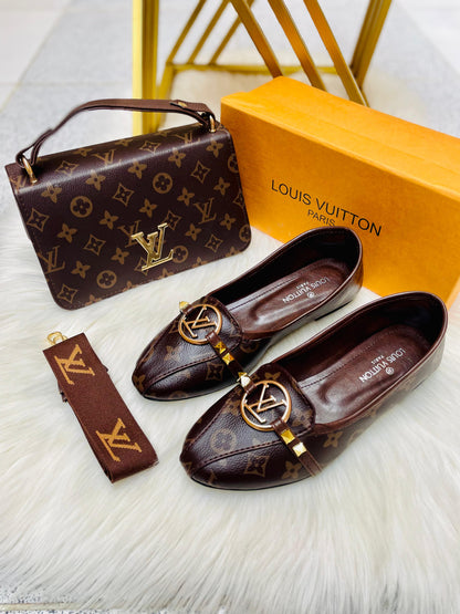 Louis Vuitton LV Shoes 👞 + LV CrossBody Bag 💼