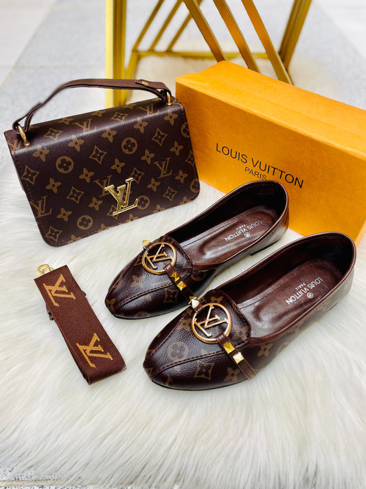 Louis Vuitton LV Shoes 👞 + LV CrossBody Bag 💼