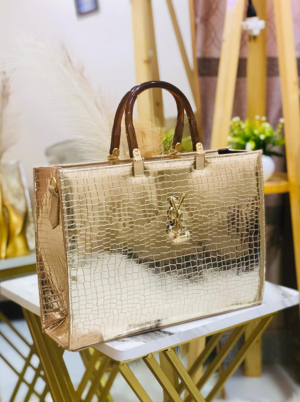 YSL & LV  Hand Bag 👜 + YSL &  LV Cross Body Bag 💼 Combo Deal 12:12