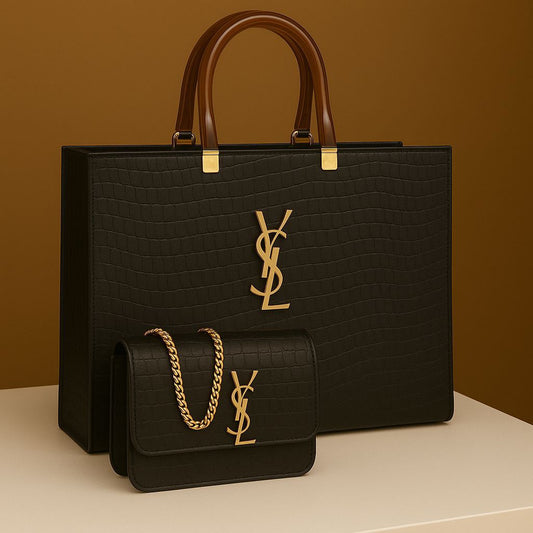 YSL & LV  Hand Bag 👜 + YSL &  LV Cross Body Bag 💼 Combo Deal 12:12