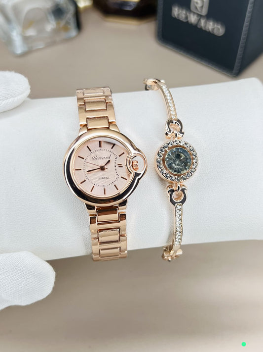 Buy One Watch Get Luxury Bracelet For Free