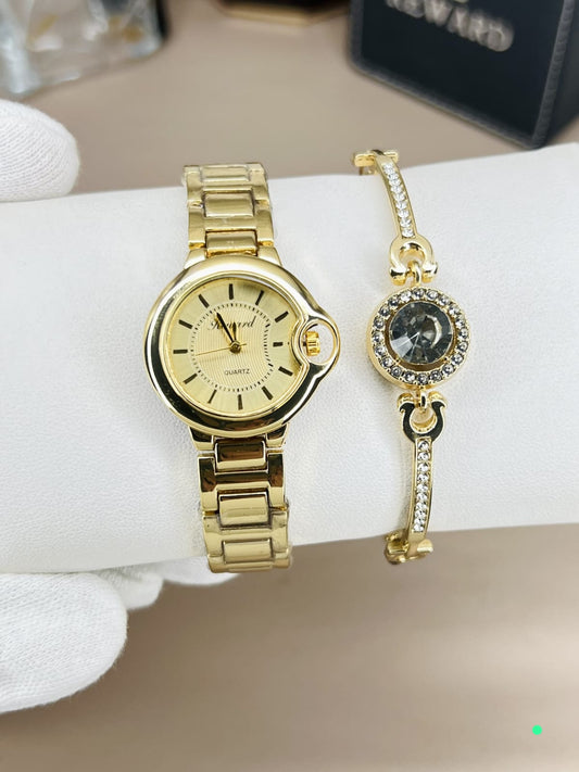 Buy One Watch Get Luxury Bracelet For Free