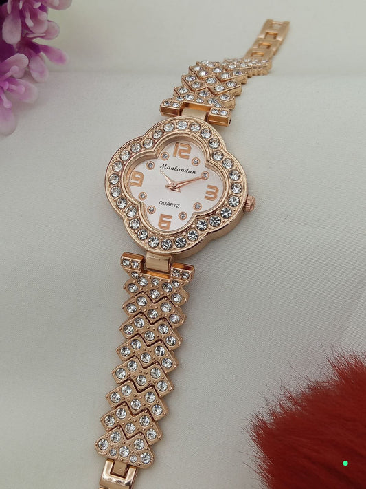 Tick-tock, style unlocked!  ladies watch