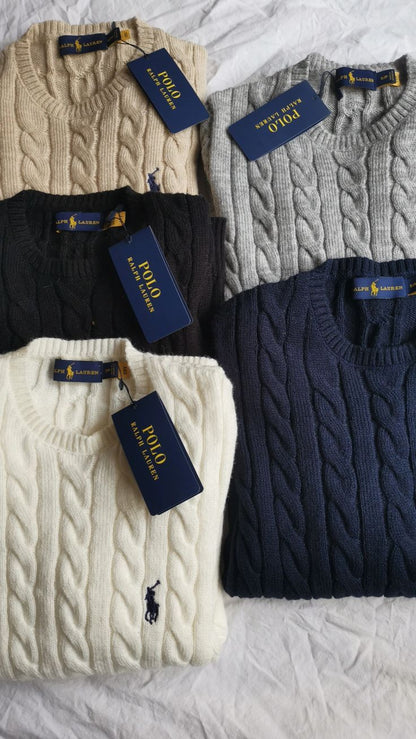 Polo Ralph Lauren Sweatshirt knitted { Old Money } Most Trending 2025/26 Winter Collection US IMPORTED * Premium • Modern Style •  Trends⁠