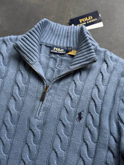 Polo Ralph Lauren Sweatshirt Zipper knitted { Old Money } Most Trending 2025/26 Winter Collection US IMPORTED * Premium • Modern Style •  Trends⁠