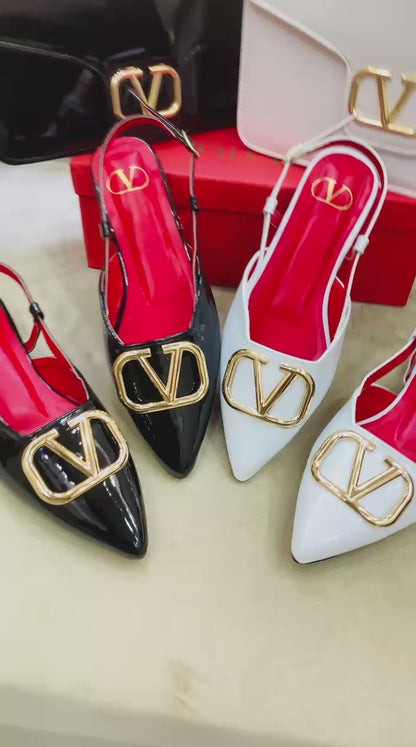 Valentino Flat Pumps + Valentino Cross Body Bag 💼
