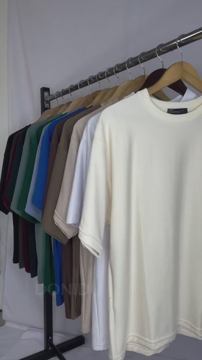 Drop Shoulder Oversized Tee – Zara