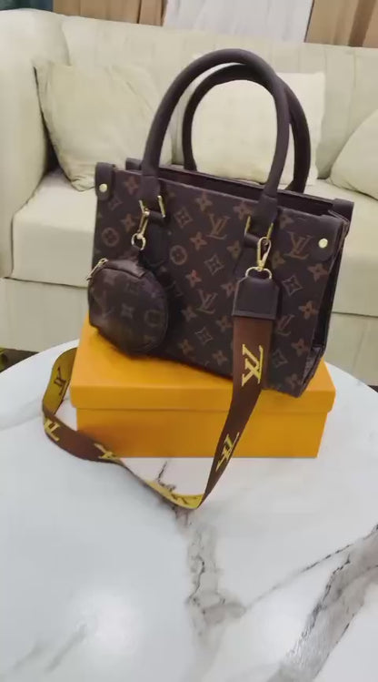 Louis Vuitton-inspired 2-piece handbag