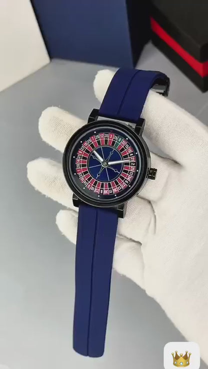 *CASINO DIAL *ROTATING WATCH REPLICA JACOB & CO.