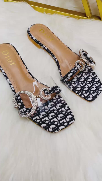 Christian Dior D Buckle Slipper + Dior DD Hand Bag 👜